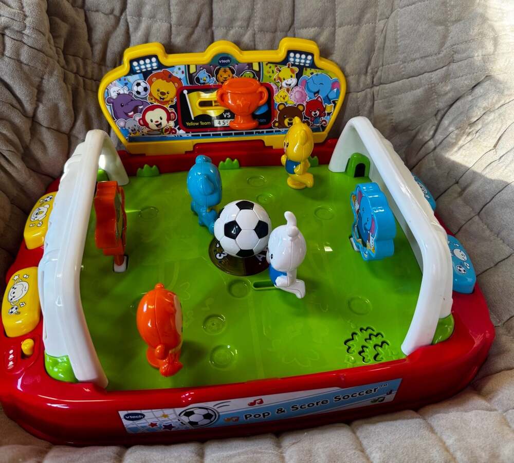 VTech Pop & Score Soccer Interactive Electronic Toy with Box